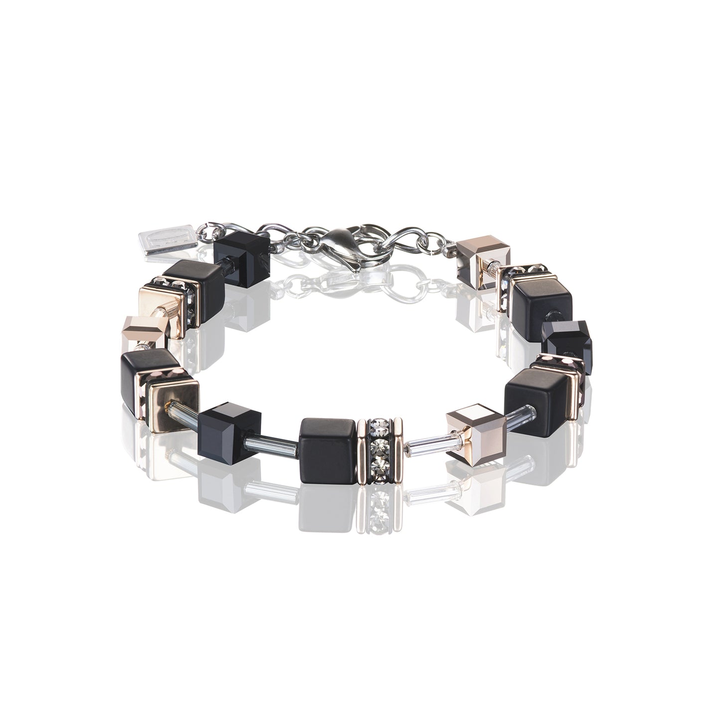 Coeur de Lion Bracelet, Schwarz/Black