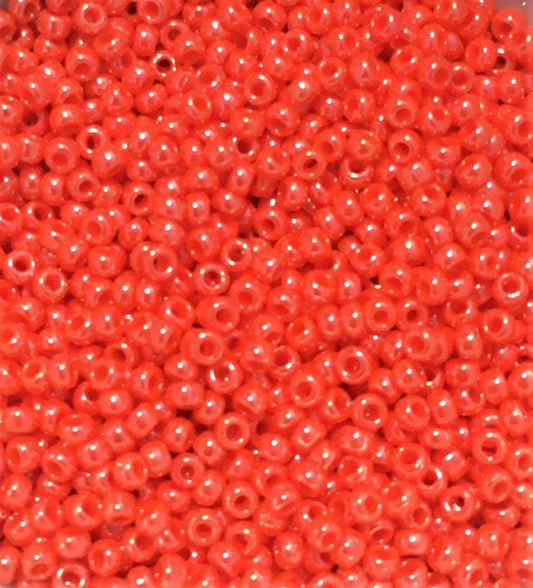 Toho Seed Beads size 11/0 Pumpkin Luster TRD-129