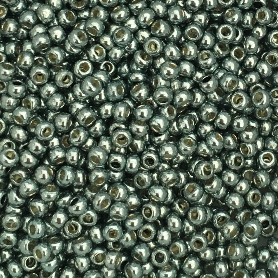 Toho Seed Beads size 11/0  Blue/Grey Metallic TRD-565